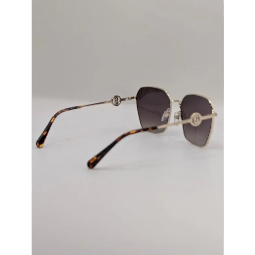 AUTH Marc Jacobs Square Frame Aviator Marc Icon – Tortoise & Gold – Brand New